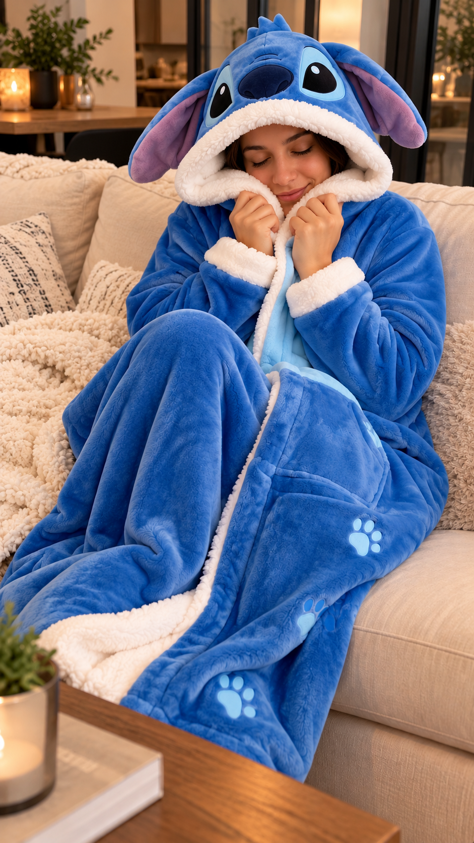 Stitch cozy™️ Heated robe
