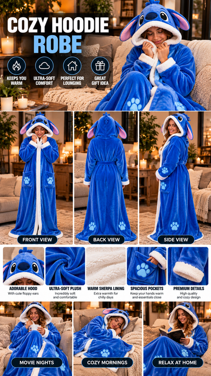 Stitch cozy™️ Heated robe