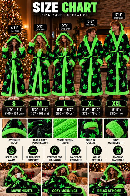 The Leaf Cozy™ Heated Robe